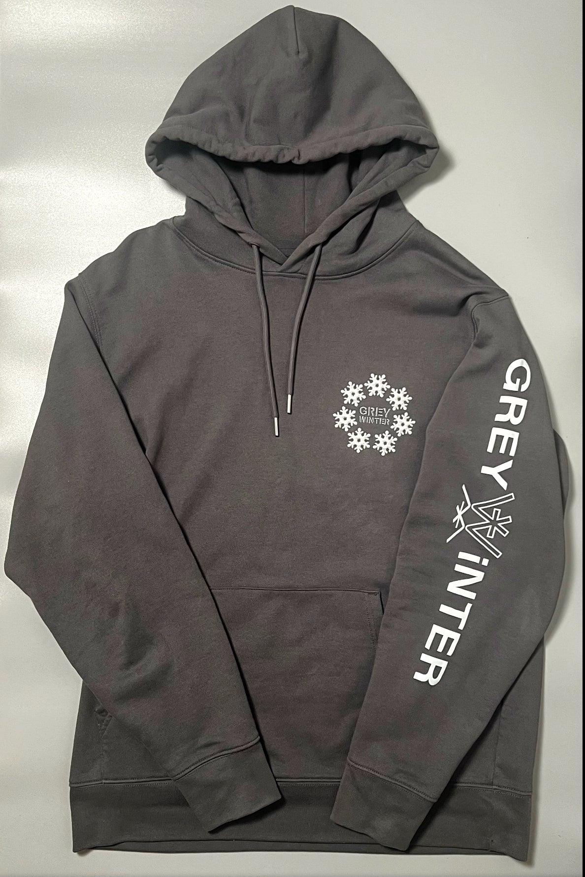 Grey Winter First Edition Hoodie