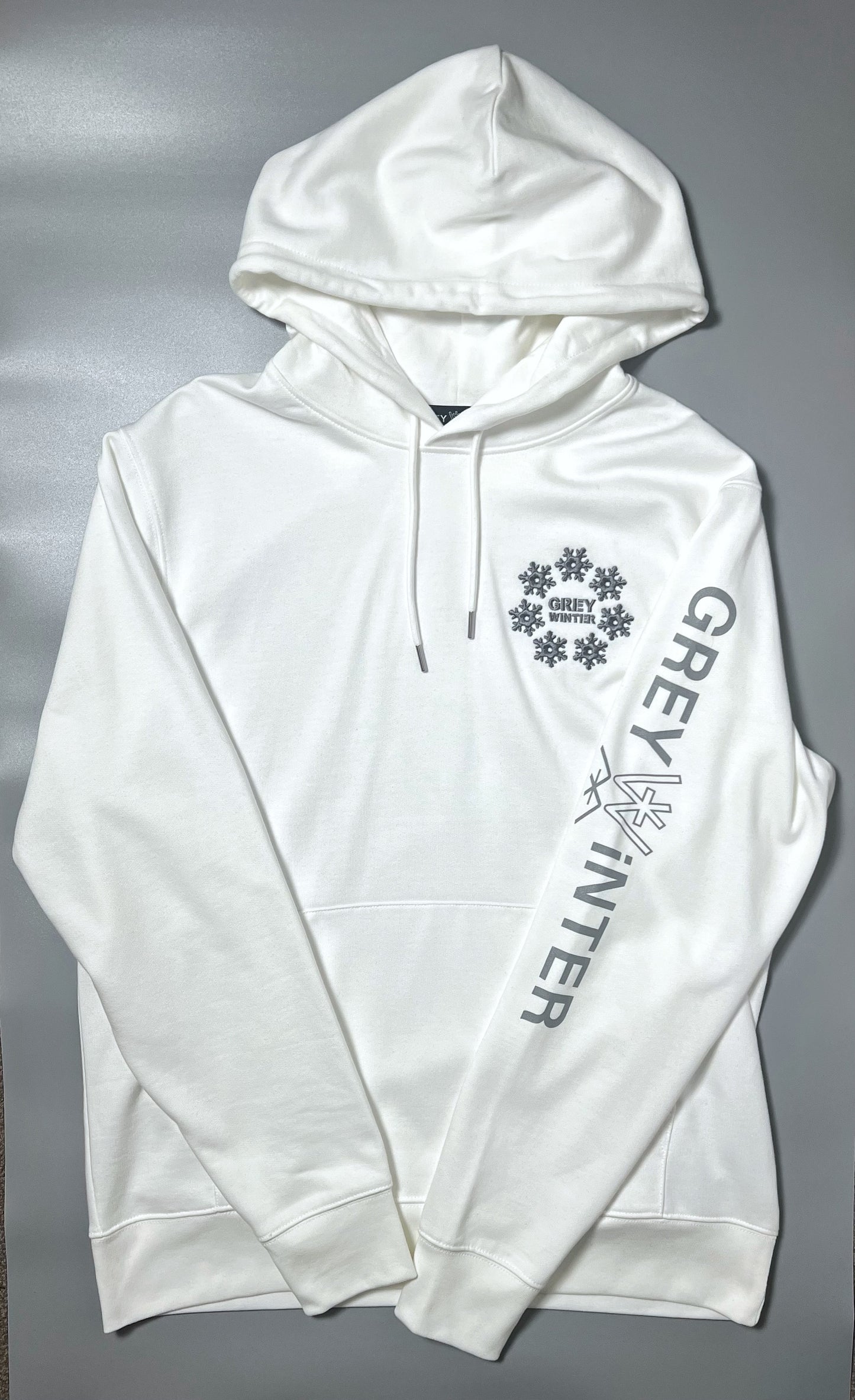 Grey Winter First Edition Hoodie