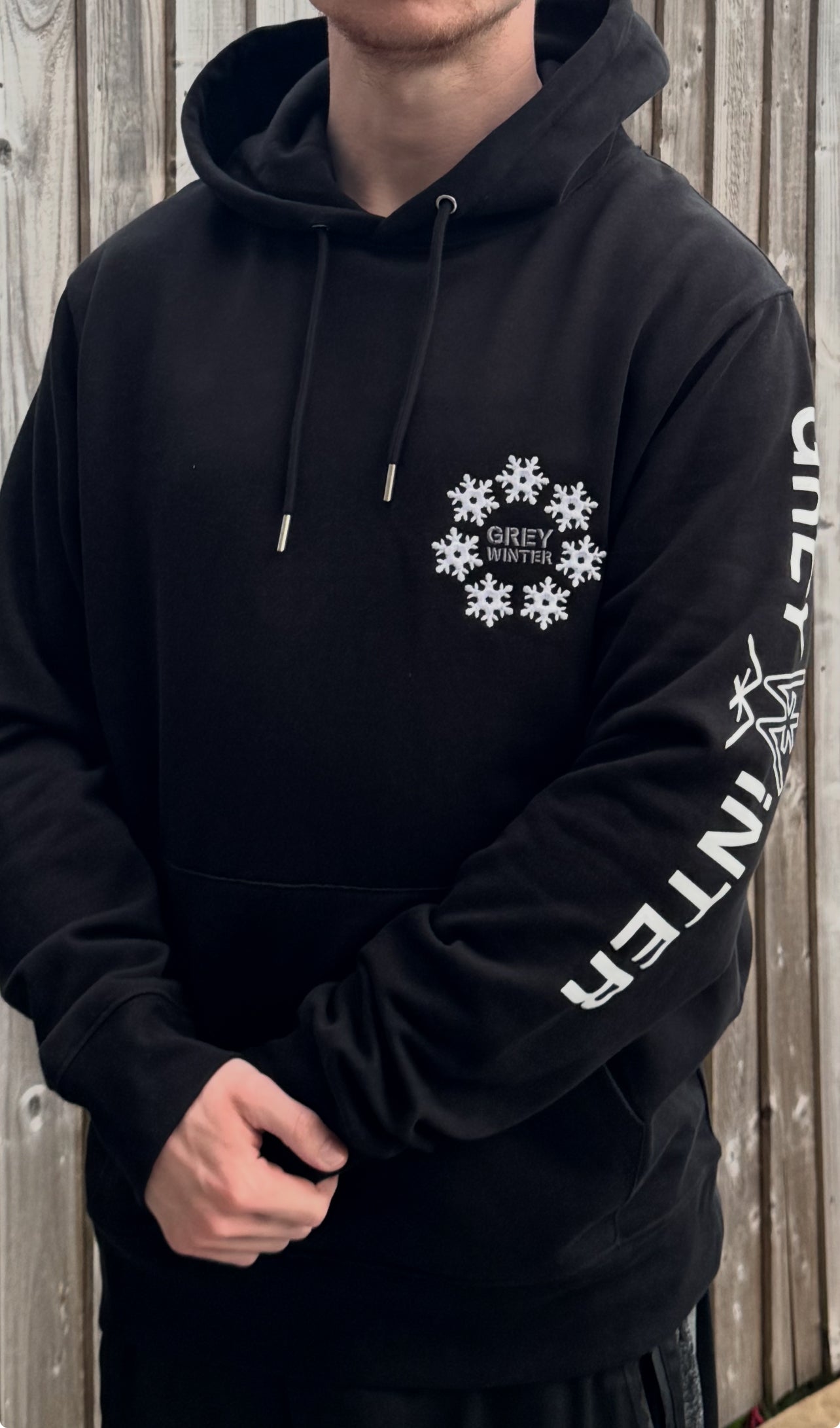 Grey Winter First Edition Hoodie