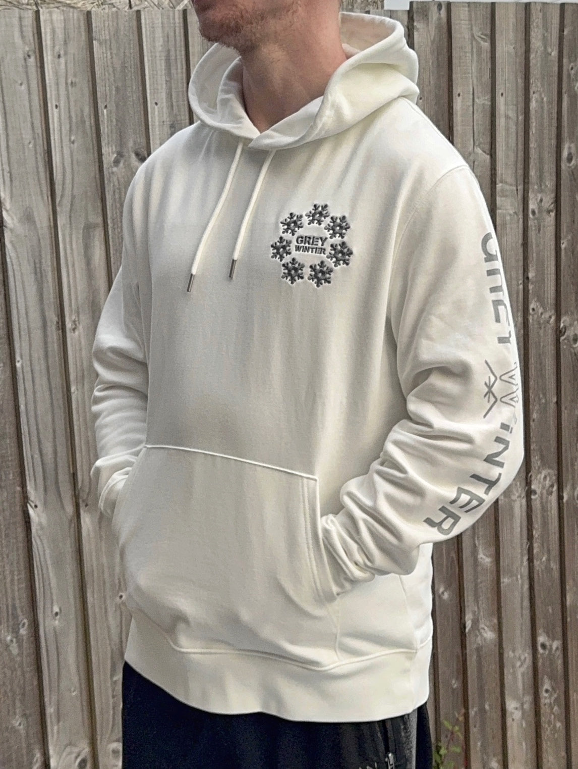 Grey Winter First Edition Hoodie