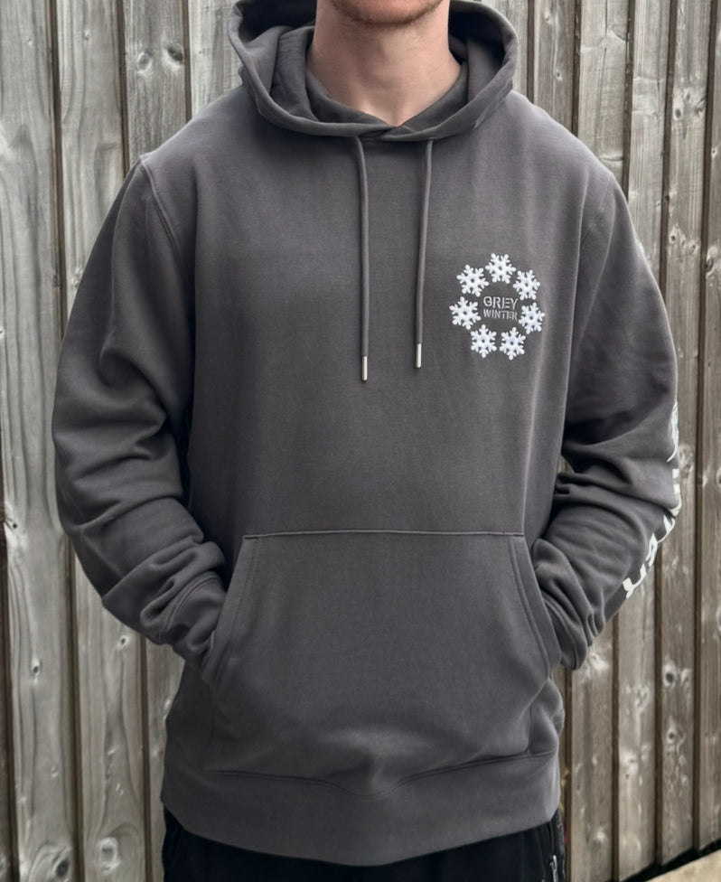 Grey Winter First Edition Hoodie